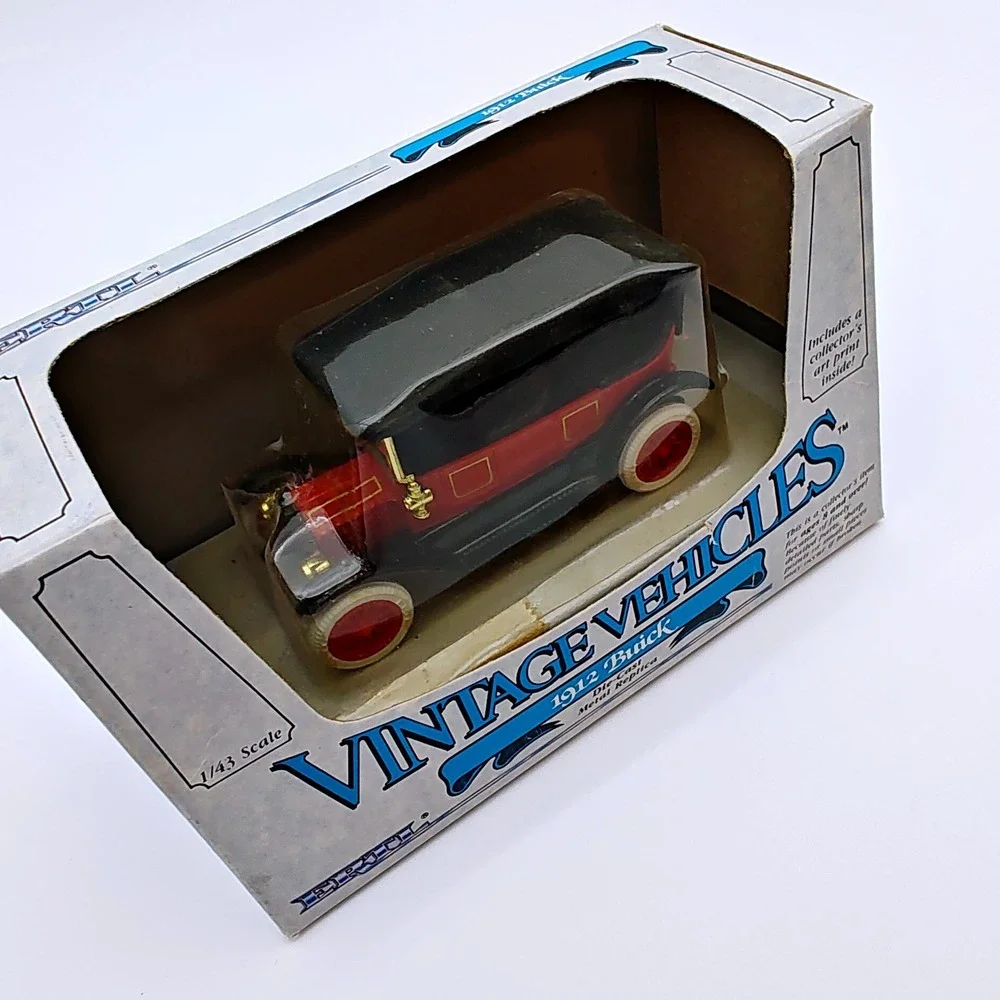 VTG ERTL 1912 Buick Model 35 Diecast 1/43‎ Scale 1985 NIB NOS Includes Artwork